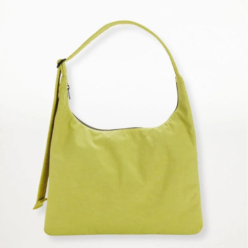 NWT Baggu Nylon Shoulder Bag - Lemongrass - Picture 4 of 6